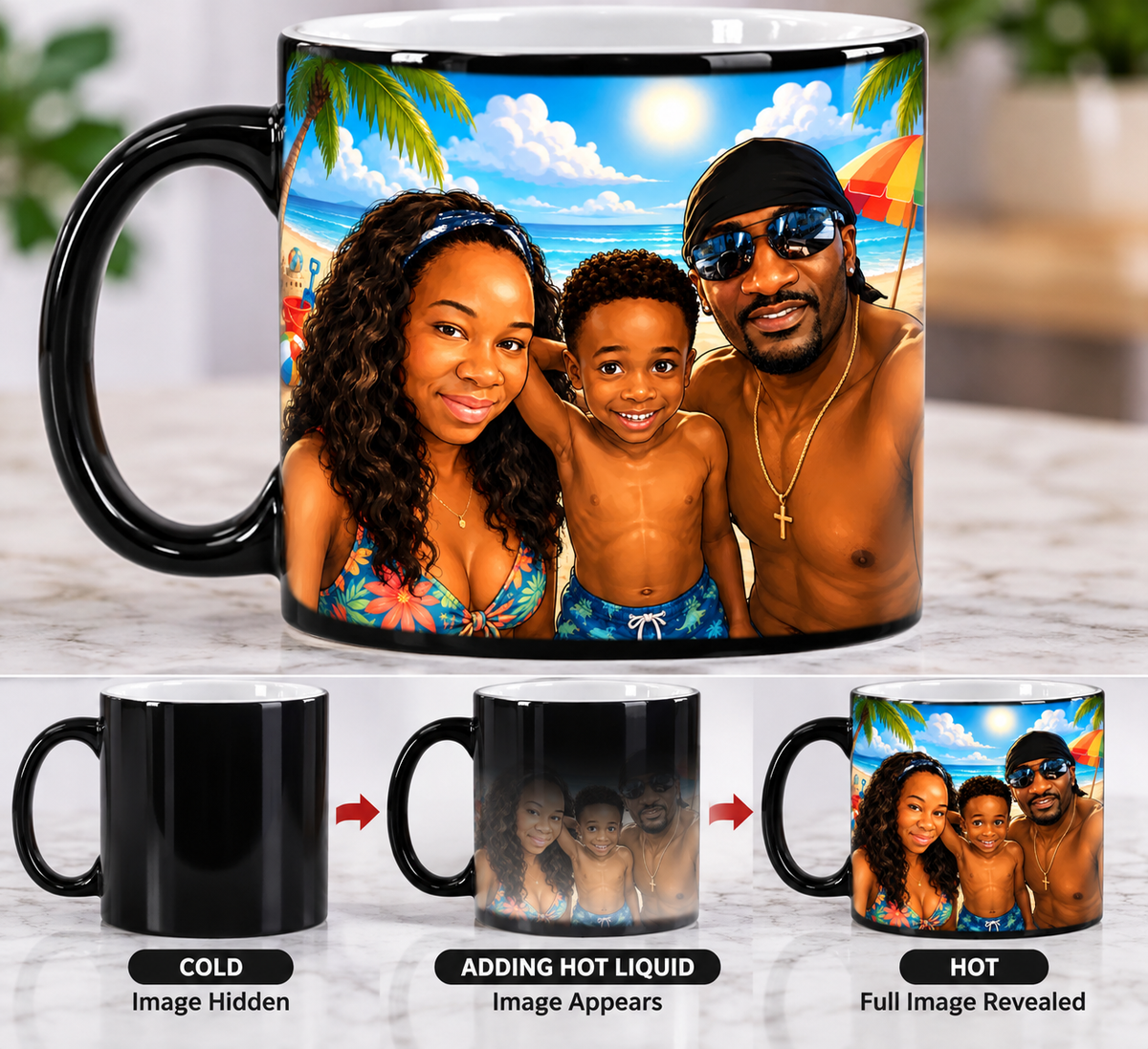 Custom Personalized 11 oz Magic Mug
