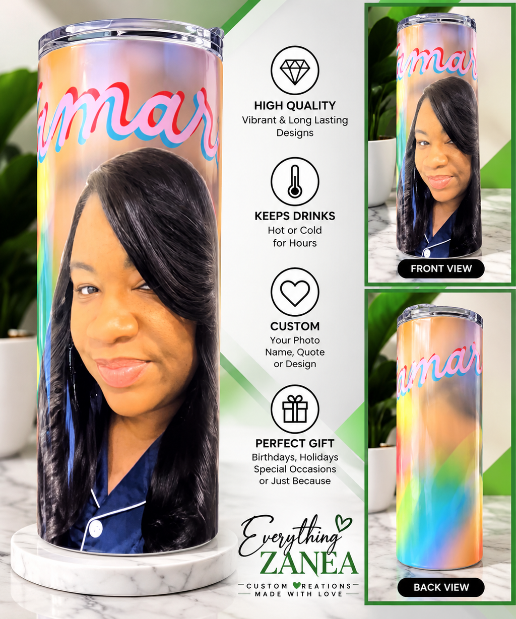 Custom Personalized 20 oz Tumbler