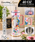 Personalized 40 oz Tumbler with Handle