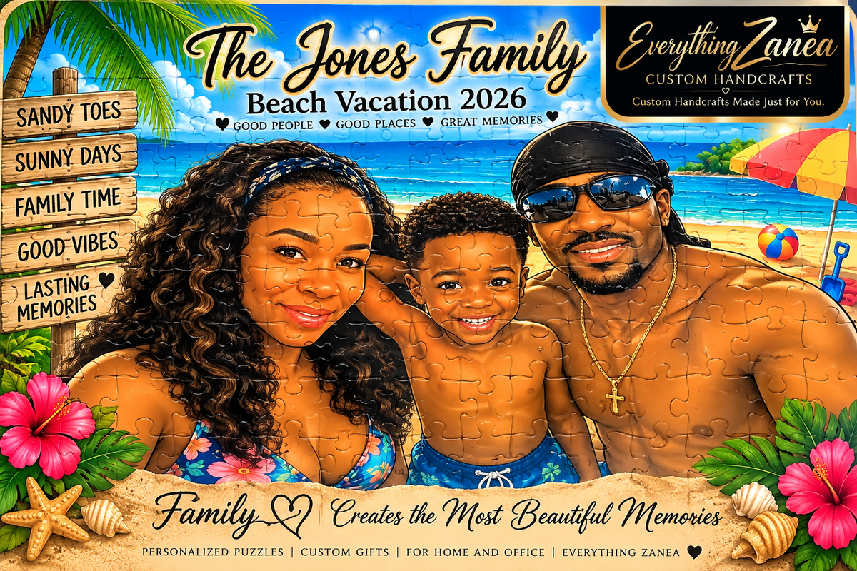 Custom Personalized 120-Piece Photo Puzzle