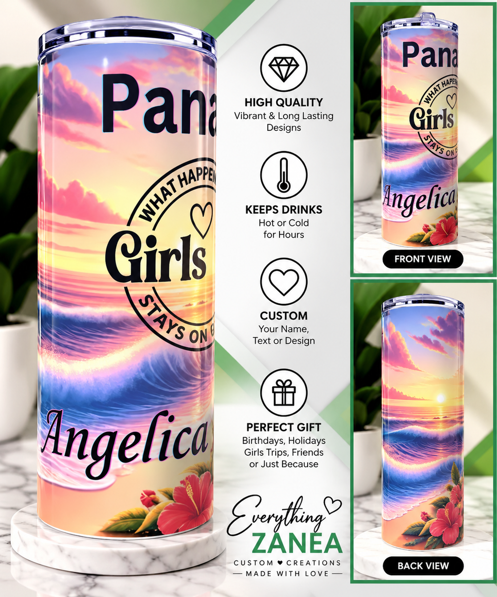 Custom Personalized 20 oz Tumbler